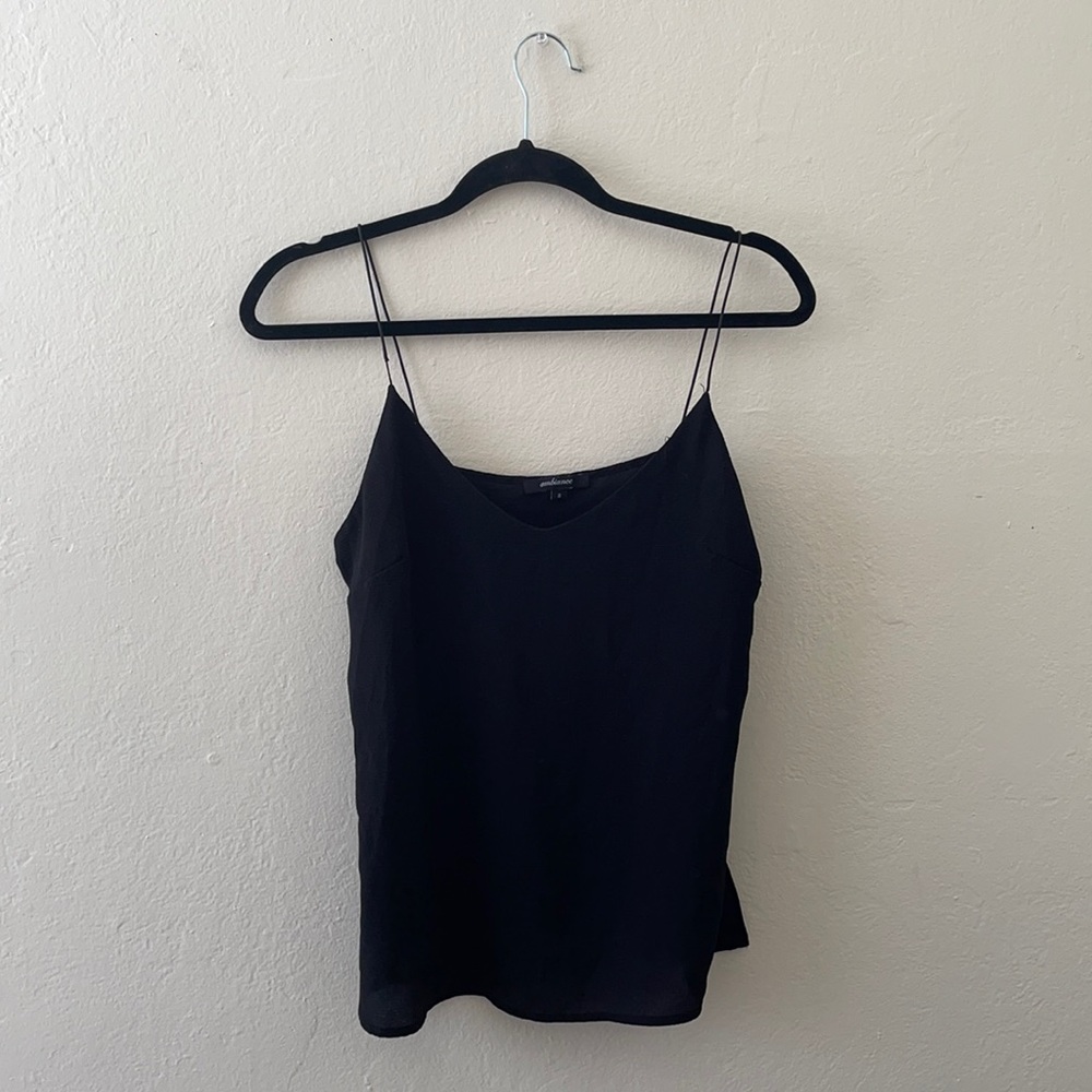 Flowy black tank top